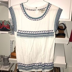 embroidered top